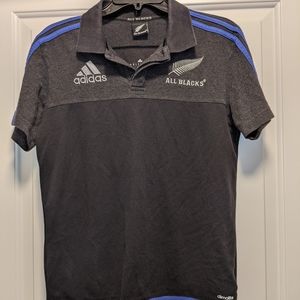 Adidas All Blacks Rugby Polo